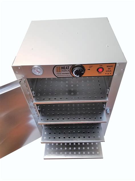 metal hot box|HeatMax 16x16x24 Small Hot Box Food Warmer.